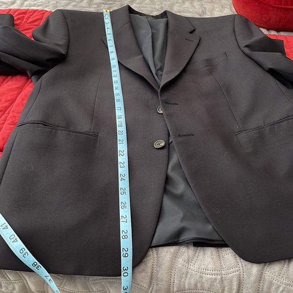 Ralph Lauren Chaps blk mens blazer jacket excellent condition - Picture 7 of 11